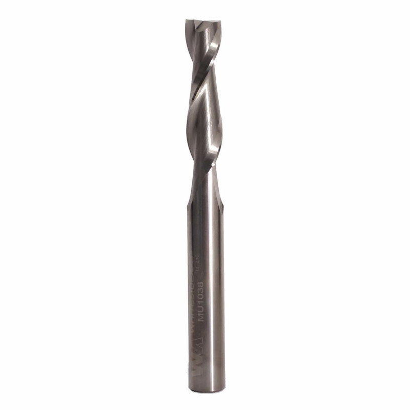 Up Cut Spiral Metric SC 10 mm SH 10 mm D 1-1/2" CL 4" OL 2 FL